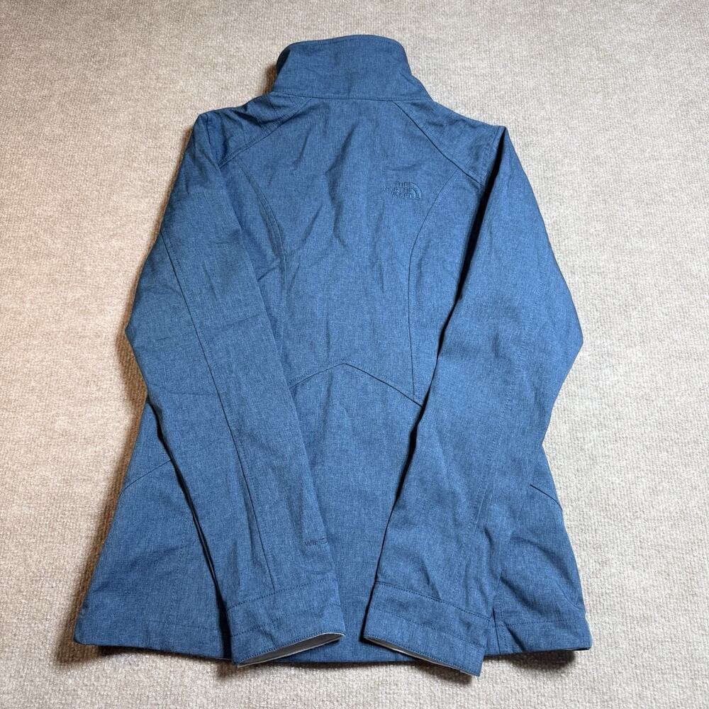 The North Face Park Slope WindWall‎ Softshell Jacket Womens Small Teal Blue - Picture 14 of 16